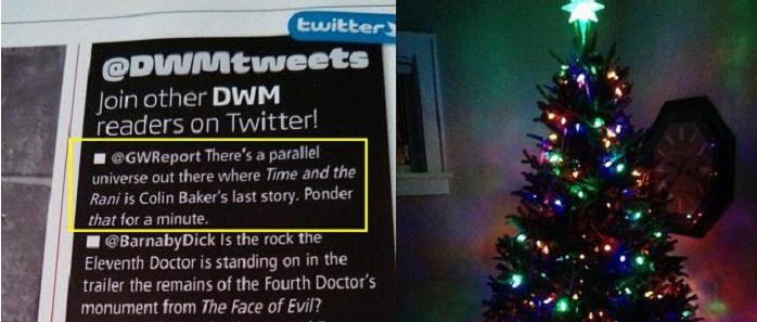 The tweet read 'round the world -- and Charlie's Christmas tree too!