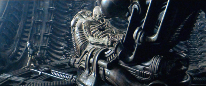 The alien died doing what it loved - playing Forza in its sweet custom rig
